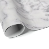 Trendy Blauwgroen Glitter Ombre Wit Marmer Cadeaupapier (Rol Hoek)