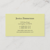 Trendy Bliss Apples Galore Visitekaartje (Achterkant)