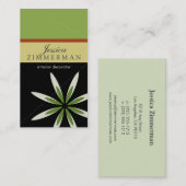 Trendy Bliss Green Apple Visitekaartje (Voorkant / Achterkant)