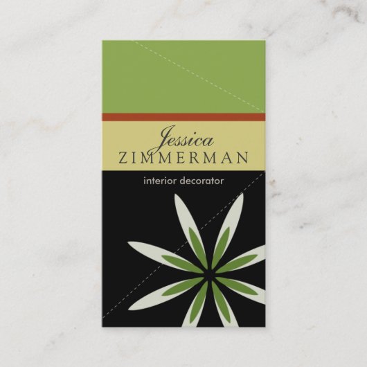 Trendy Bliss Green Apple Visitekaartje (Voorkant)