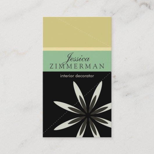 Trendy Bliss Oasis Visitekaartje (Voorkant)