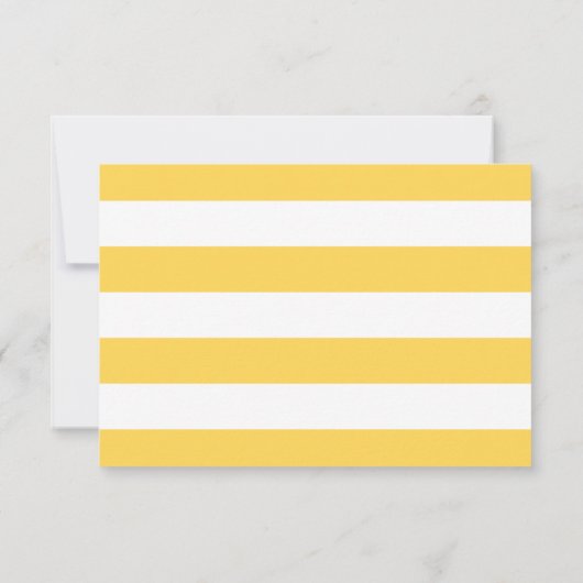 Trendy Bloem water kan tulpen bruiloft RSVP (Achterkant)