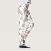 Trendy Bloemen Ontwerp Leggings (Rechts)