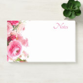 Trendy Bloemen Waterverf Sjabloon Custom Rozen Post-it® Notes (Kantoor)