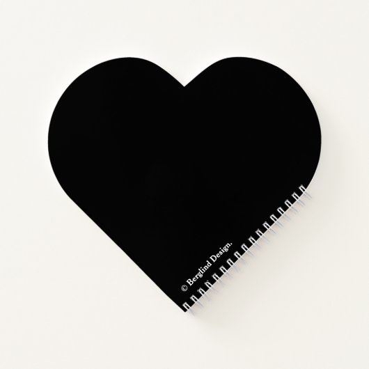 Trendy bloemenboho roze roos meisjeszwart recept n notitieboek (Achterkant)