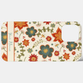 Trendy bloemmotief  naam Inspirivity Case-Mate iPhone Case (Achterkant (horizontaal))