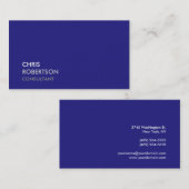 Trendy Blue Aantrekkelijk Visitekaartje (Voorkant / Achterkant)