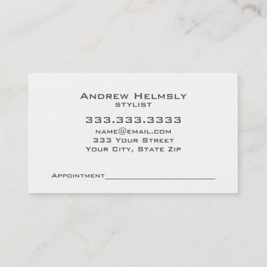 Trendy Blue Blauwgroen Circle Visitekaartjes (Achterkant)