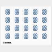 Trendy Blue BLUE LOvertjes Cadeau Sticker (Vel)