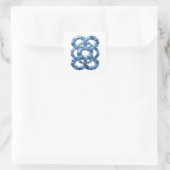 Trendy Blue BLUE LOvertjes Cadeau Sticker (Tas)
