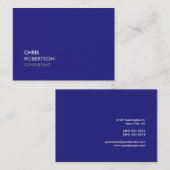 Trendy Blue Chubby Attractive Visitekaartje (Voorkant / Achterkant)