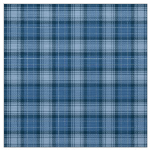 Trendy blue ierland tartan plaid traditioneel stof