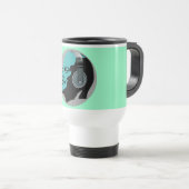 TRENDY BLUE LENIN LIGT VAN MUZIEK! REISBEKER (Voorkant rechts)
