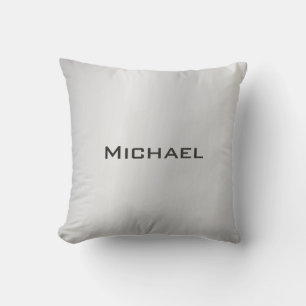 Trendy Blue Silver Grey Modern Professional Kussen