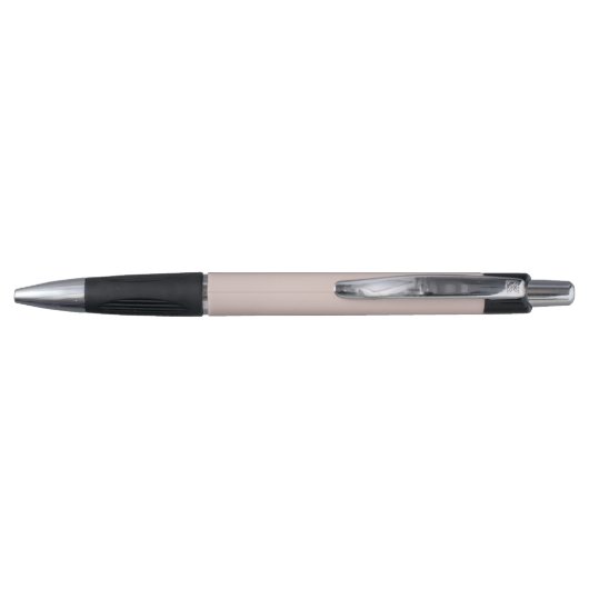 Trendy Blush Pink Oversize Monogrammen Initialen Pen (Achterkant)