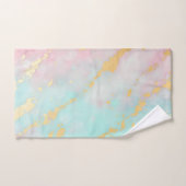 Trendy Blush Pink Soft Mint Gold Luxury Collection Bad Handdoek (Handdoek)