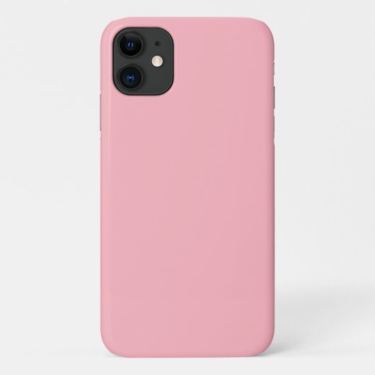 Trendy Blush Roze Effen Kleur | Klassiek Elegant Case-Mate iPhone Case (Achterkant)