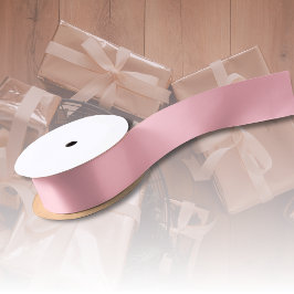 Trendy Blush Roze Effen Kleur | Klassiek Elegant Satijnen Lint