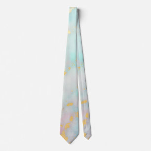 Trendy Blush Roze Mint Goud Luxe Collectie Stropdas