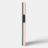 Trendy Blush Roze Monogram Script Naam Meisjesacht Case-Mate iPhone Case (Achterkant / Rechts)