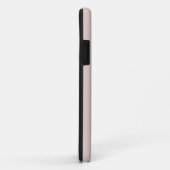 Trendy Blush Roze Oversized Monogram Eerste Letter Case-Mate iPhone Case (Achterkant/rechts)