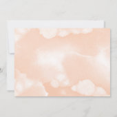 Trendy Blush Waterverf Geometric 50th Birthday Kaart (Achterkant)