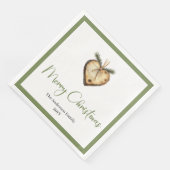 Trendy Bohemian Christmas Wreath in Botanical   Servet (Hoek)