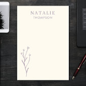 Trendy Boho Chic Lila Lavendel Cool gepersonalisee Post-it® Notes