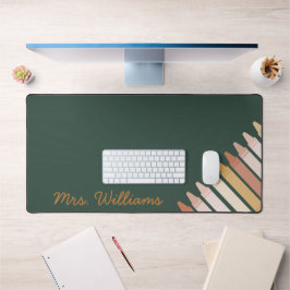 Trendy Boho Colours Crayon Teacher Bureaumat