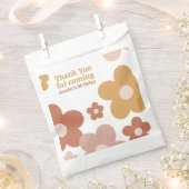 Trendy Boho Daisies Bedankzakje (Geknipt)