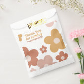 Trendy Boho Daisies Bedankzakje (Gezegeld)