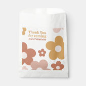 Trendy Boho Daisies Bedankzakje (Voorkant)