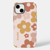 Trendy Boho Daisies Case-Mate iPhone Case (Achterkant)