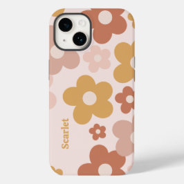Trendy Boho Daisies Case-Mate iPhone 14 Hoesje