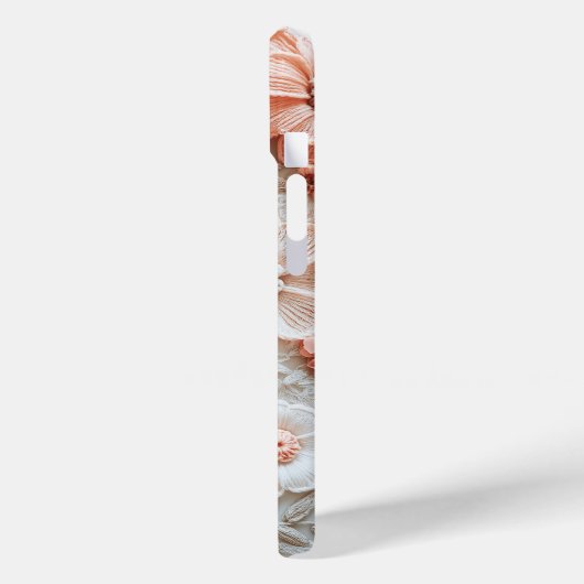 Trendy Boho Haakpastel Bloemen Patroon Case-Mate iPhone Case (Achterkant / Links)