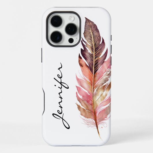 Trendy Boho Native Amerikaanse iPhone Hoesje (Achterkant)