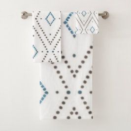 trendy boho ontwerp, modern, chic, minimalistisch  bad handdoek