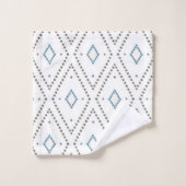trendy boho ontwerp, modern, chic, minimalistisch bad handdoek (Wasdoekje)
