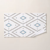trendy boho ontwerp, modern, chic, minimalistisch bad handdoek (Handdoek)
