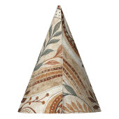 Trendy Boho Pattern Paper Party Pet Feesthoedjes (Achterkant)