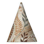 Trendy Boho Pattern Paper Party Pet Feesthoedjes (Rechts)