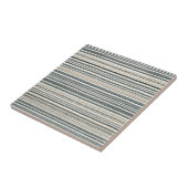 Trendy Boho Stripe Tegeltje (Zijkant)