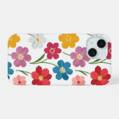 trendy boho telefoonhoesje iPhone 15 case (Achterkant horizontaal)