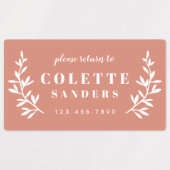 Trendy Boho Trio Waterdichte Naam Labels (Design 2)