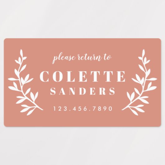 Trendy Boho Trio Waterdichte Naam Labels (Design 2)