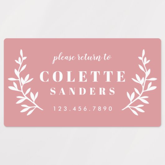 Trendy Boho Trio Waterdichte Naam Labels (Design 1)