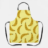 Trendy Bold Banana Patten Yellow Schort (Voorkant)