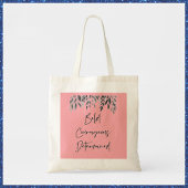 Trendy Bold Couraful Determinated Pink Canvas tas