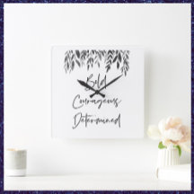 Trendy Bold Couraful Determined