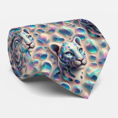 Trendy & Bold | Opal Luipaardprint Das (Opgerold)